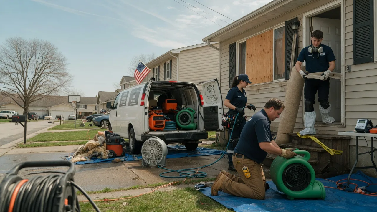 Water Damage Restoration in Waterville, IA near me
